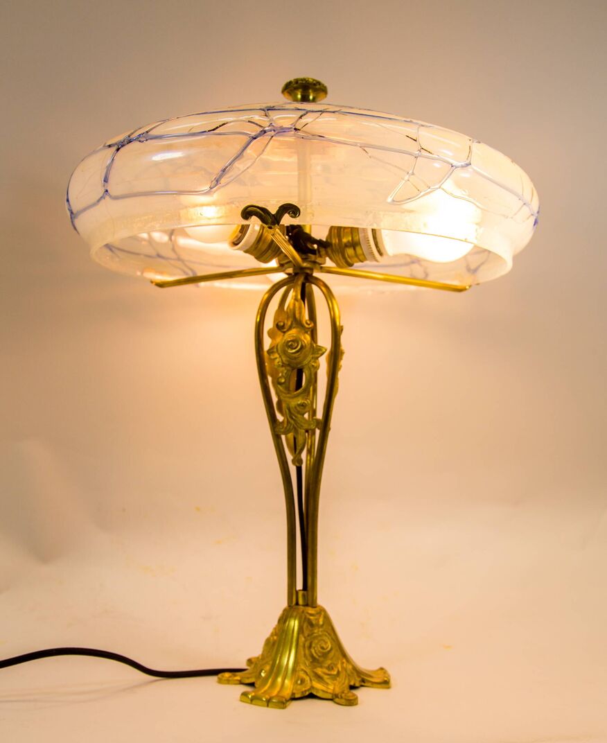 Art Nouveau vintage table lamp